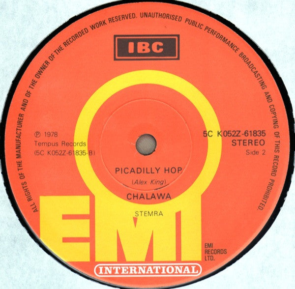 Chalawa - Hop, Skip And Jump / Picadilly Hop (Long Versions) (12") - Discogs image 4