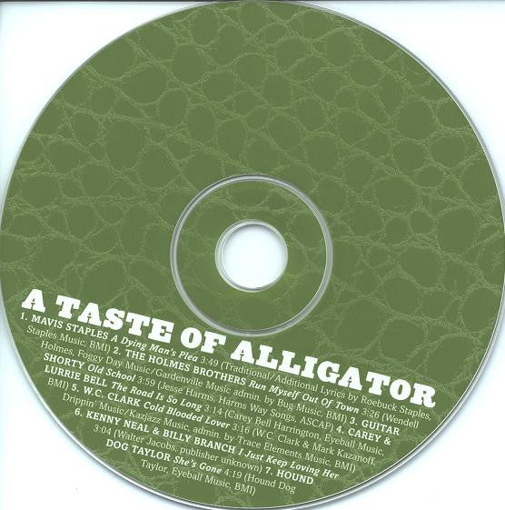 Various - A Taste Of Alligator - New Blues And More From Alligator Records (CD) - Discogs image 3