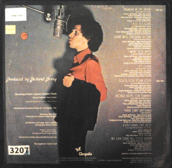 Leo Sayer - Thunder In My Heart (LP) - Discogs image 2