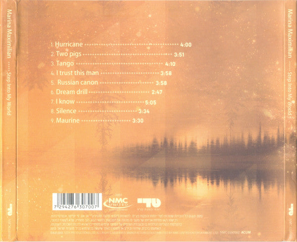 Marina Maximilian Blumin - Step Into My World (CD) - Discogs image 2