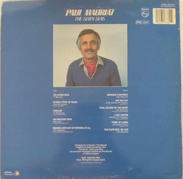 Paul Mauriat - The Seven Seas (LP) - Discogs image 3