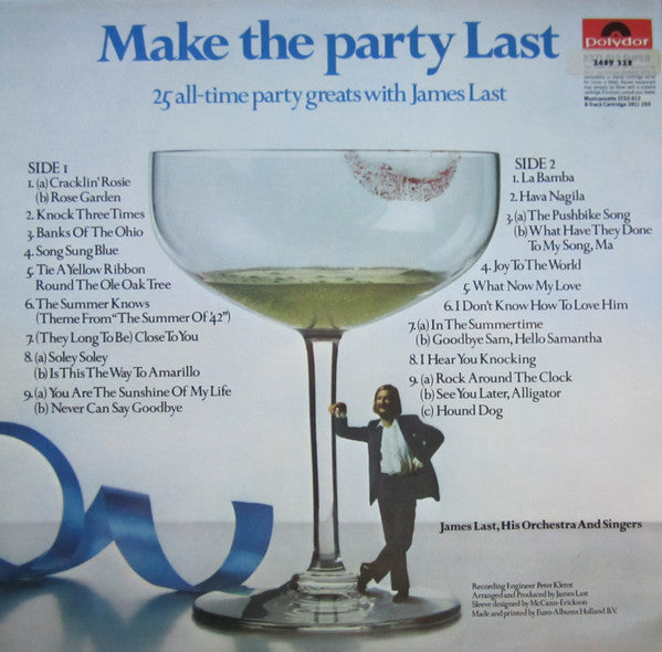 James Last - Make The Party Last (LP) - Discogs image 2