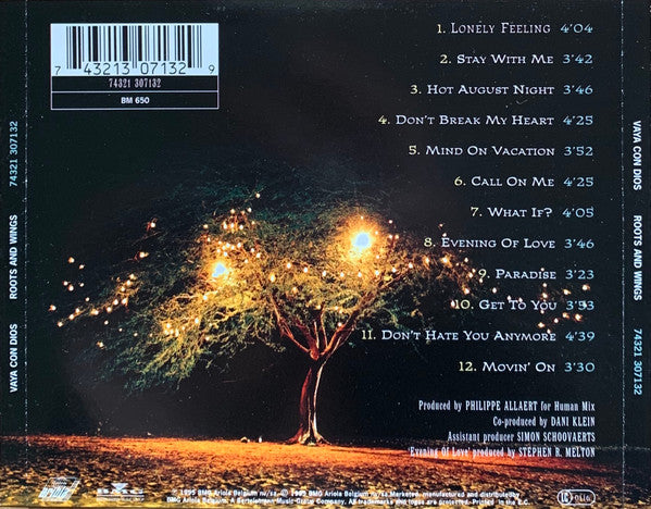 Vaya Con Dios - Roots And Wings (CD) - Discogs image 2