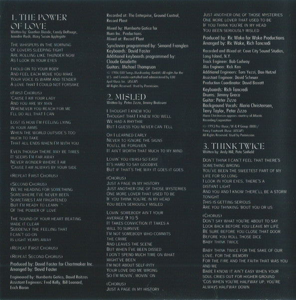 Céline Dion - The Colour Of My Love (CD) - Discogs image 4