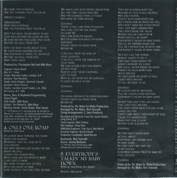 Céline Dion - The Colour Of My Love (CD) - Discogs image 5