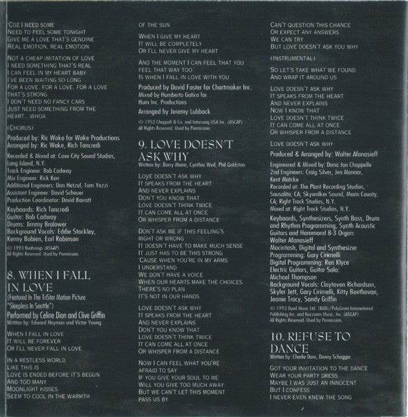 Céline Dion - The Colour Of My Love (CD) - Discogs image 7