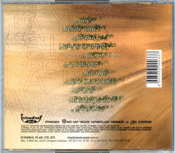 Tarkan - Ölürüm Sana (CD) - Discogs image 2