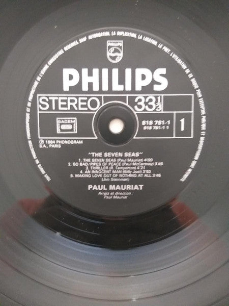 Paul Mauriat - The Seven Seas (LP) - Discogs image 4