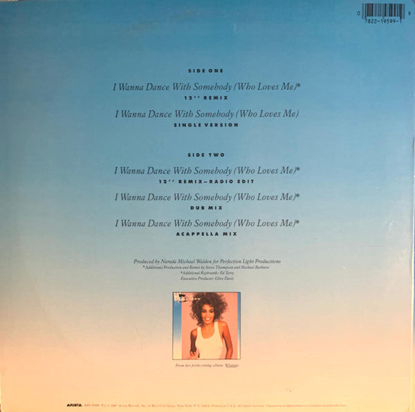 Whitney Houston - I Wanna Dance With Somebody (Who Loves Me) (12") - Discogs image 2
