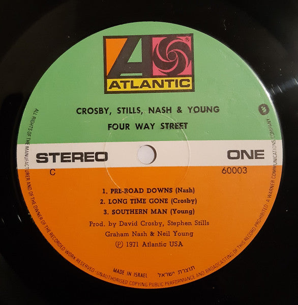 Crosby, Stills, Nash & Young - 4 Way Street (2xLP) - Discogs image 6