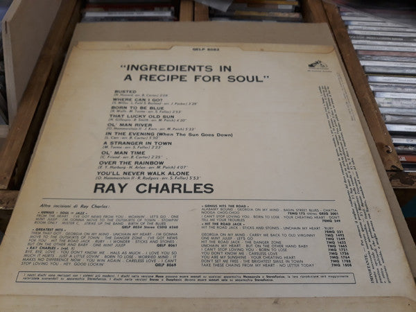 Ray Charles - Ingredients In A Recipe For Soul (LP) - Discogs image 2