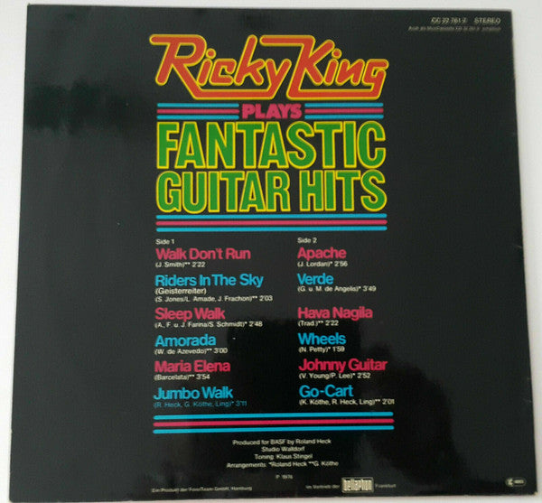 Ricky King - Ricky King Plays Fantastic Guitar Hits (LP) - Discogs image 2