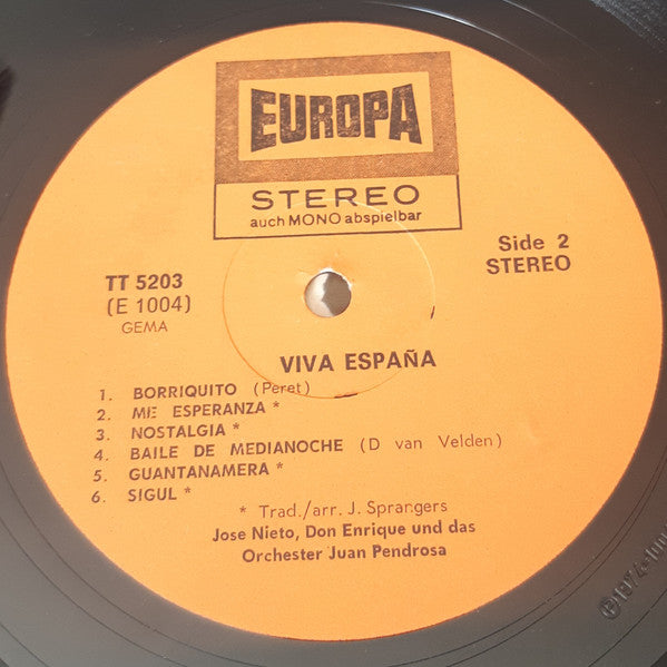 Various - Viva España (LP) - Discogs image 4