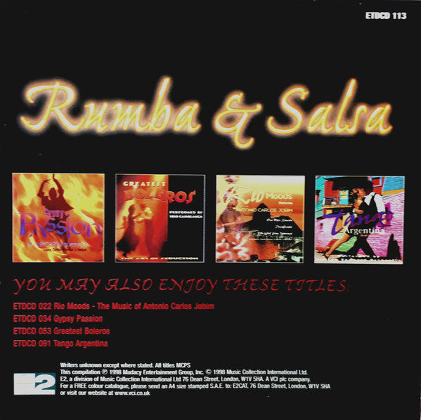 Various - Rumba & Salsa (A Cocktail of 14 Hot & Spicy Sounds) (CD) - Discogs image 3