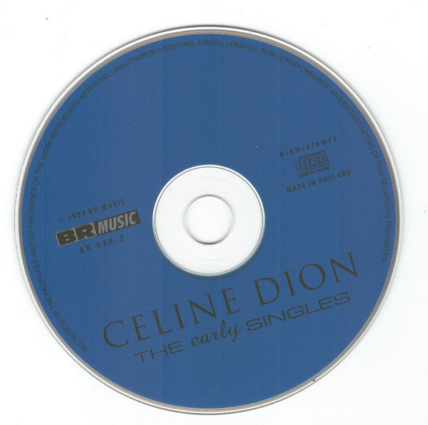 Céline Dion - The (Early) Singles (CD) - Discogs image 3