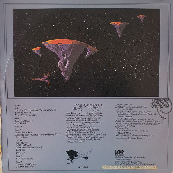 Yes - Yessongs (3xLP) - Discogs image 2