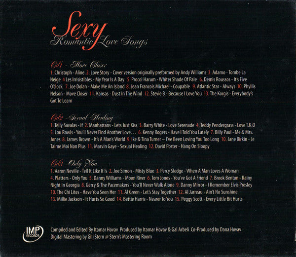 Various - Sexy - Romantic Love Songs (3xCD) - Discogs image 2