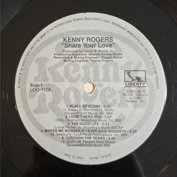 Share Your Love - Discogs image 2