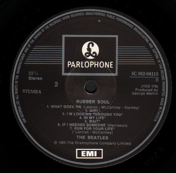 Beatles, The - Rubber Soul (LP) - Discogs image 3