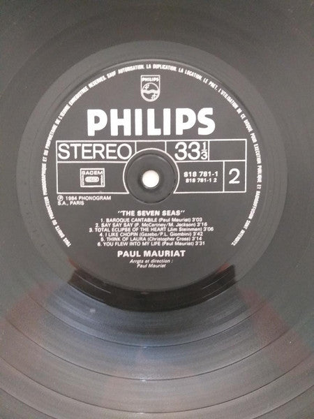 Paul Mauriat - The Seven Seas (LP) - Discogs image 5