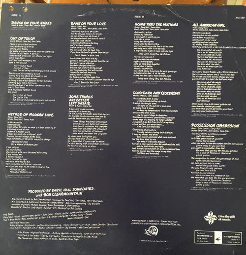 Daryl Hall & John Oates - Big Bam Boom (LP) - Discogs image 2