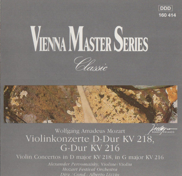 Wolfgang Amadeus Mozart - Violinkonzerte D-Dur KV 218, G-Dur KV 216 (CD)