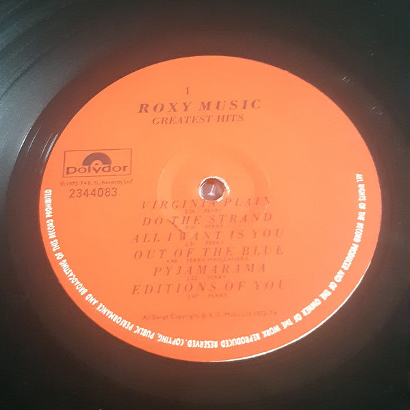 Roxy Music - Greatest Hits (LP) - Discogs image 3