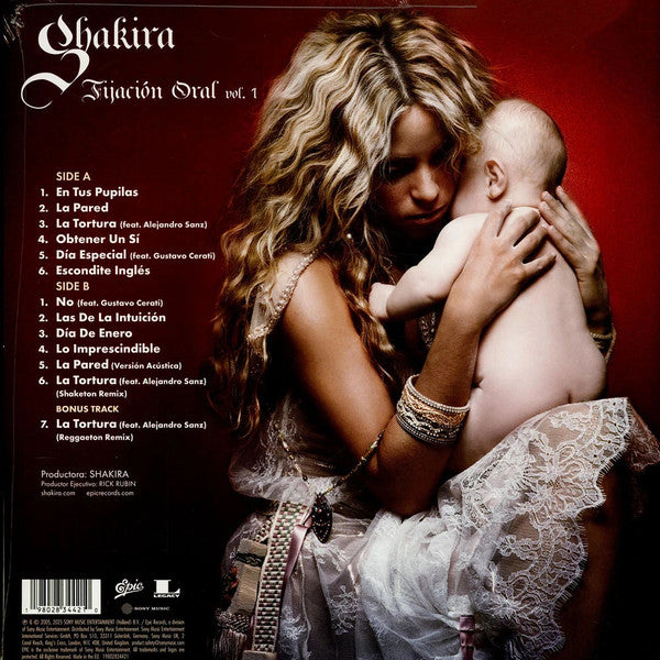 Shakira - Fijación Oral Vol. 1 (LP) - Discogs image 2