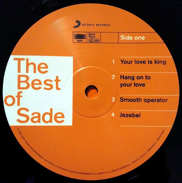 The Best Of Sade - Discogs image 5