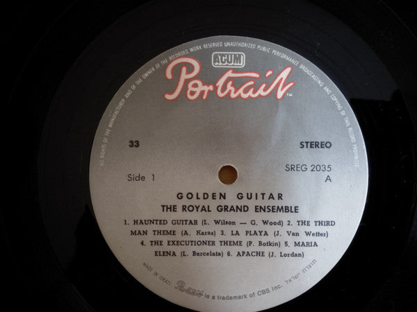 Royal Guitar Ensemble, The - Golden Guitar (LP) - Discogs image 3