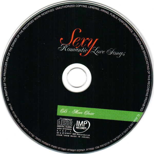 Various - Sexy - Romantic Love Songs (3xCD) - Discogs image 6