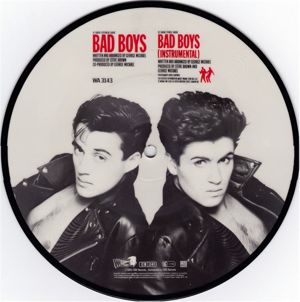 Wham! - Bad Boys (7") - Discogs image 2
