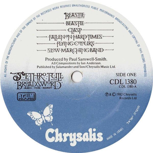 Jethro Tull - The Broadsword And The Beast (LP) - Discogs image 2