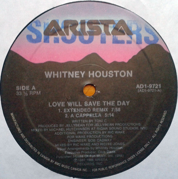 Whitney Houston - Love Will Save The Day (12") - Discogs image 3