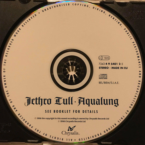Jethro Tull - Aqualung (CD) - Discogs image 3