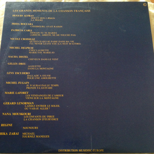 Various - Les Grands Moments De La Chanson Française (2xLP) - Discogs image 4