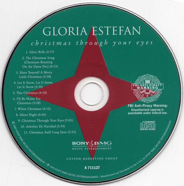 Gloria Estefan - Christmas Through Your Eyes (CD) - Discogs image 5