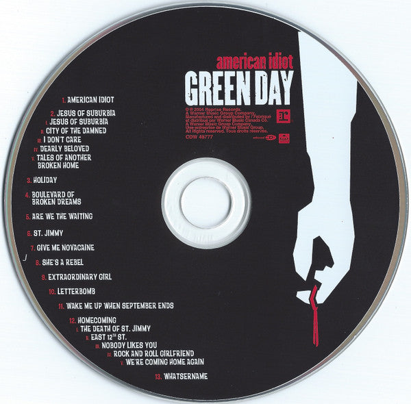 Green Day - American Idiot (CD) - Discogs image 3