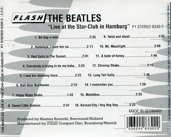 Beatles, The - Live At The Star-Club In Hamburg (CD) - Discogs image 2