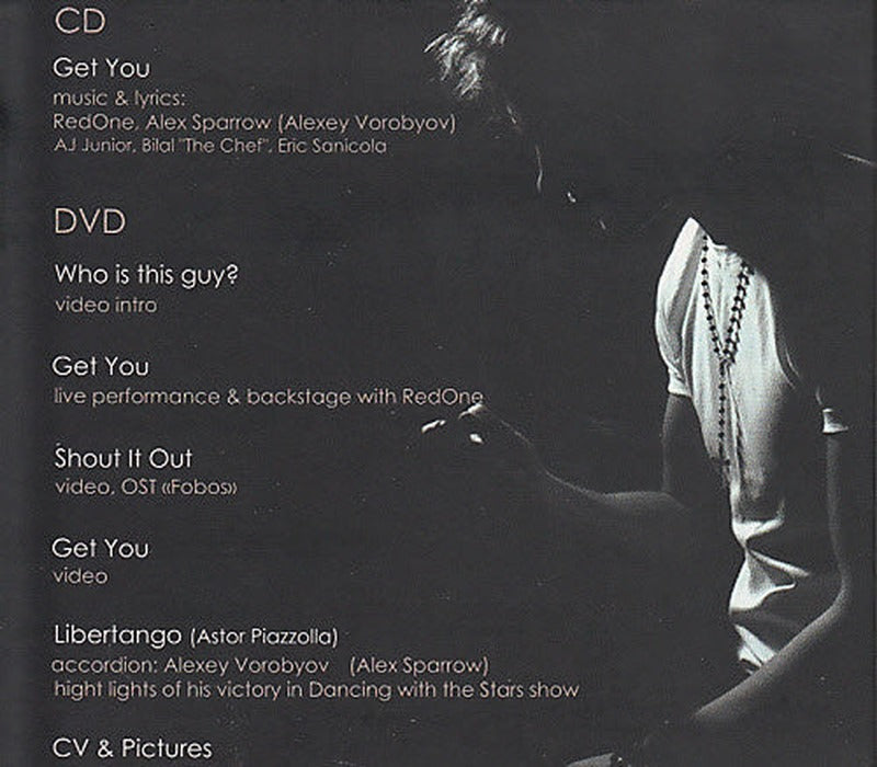Алексей Воробьёв = Алексей Воробьёв - Get You (CD) - Discogs image 3