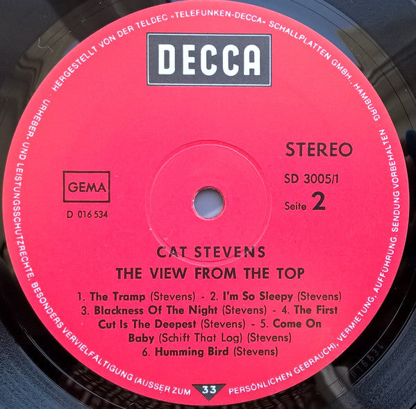 Cat Stevens - The View From The Top (2xLP) - Discogs image 5