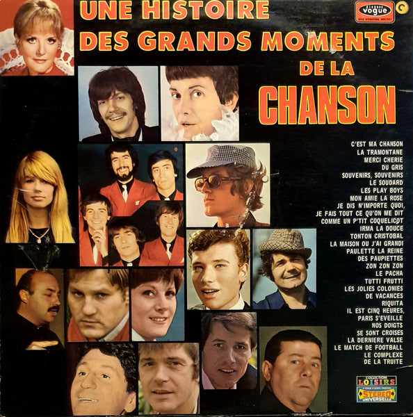 Various - Une Histoire Des Grands Moments De La Chanson (2xLP) - Discogs image 2