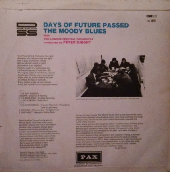 Moody Blues, The - Days Of Future Passed (LP) - Discogs image 2