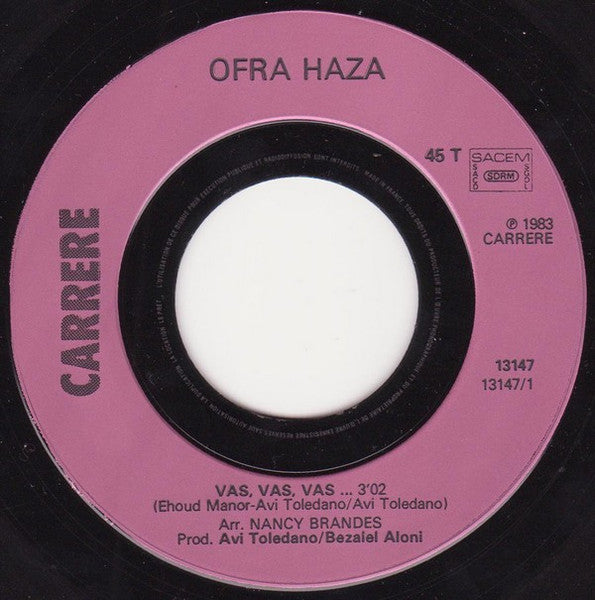 Ofra Haza - Va, Va, Va... / Hi! (7") - Discogs image 3