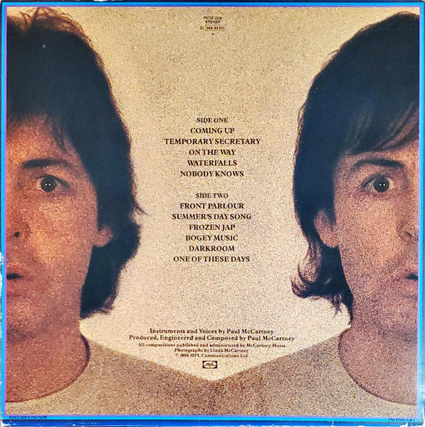 Paul McCartney - McCartney II (LP) - Discogs image 2