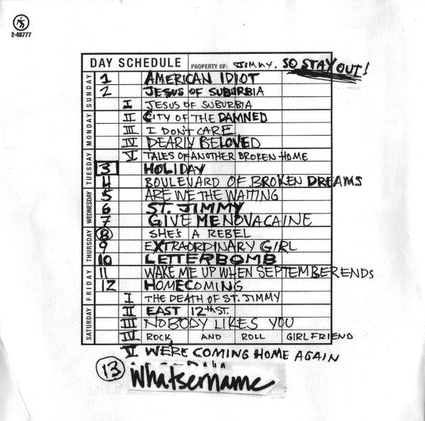 Green Day - American Idiot (CD) - Discogs image 4