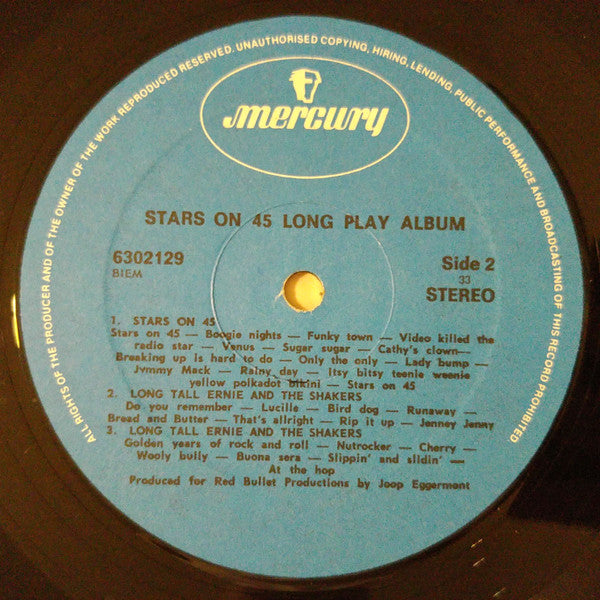 Stars On 45 - Long Play Album (LP) - Discogs image 4