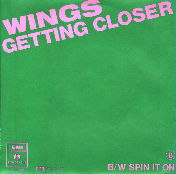 Wings (2) - Getting Closer (7")