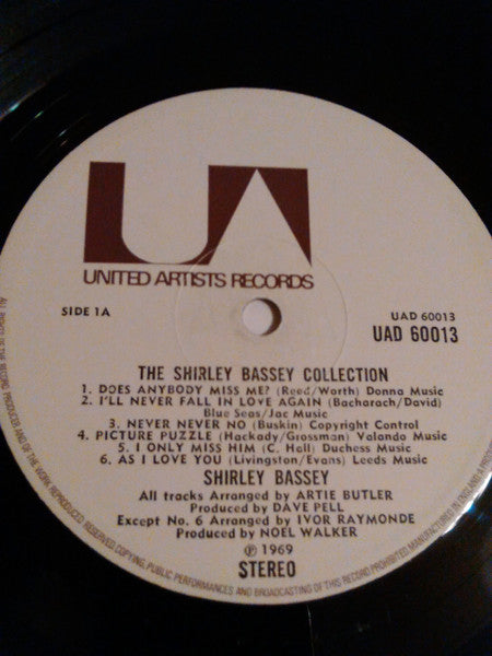 Shirley Bassey - The Shirley Bassey Collection (2xLP) - Discogs image 2