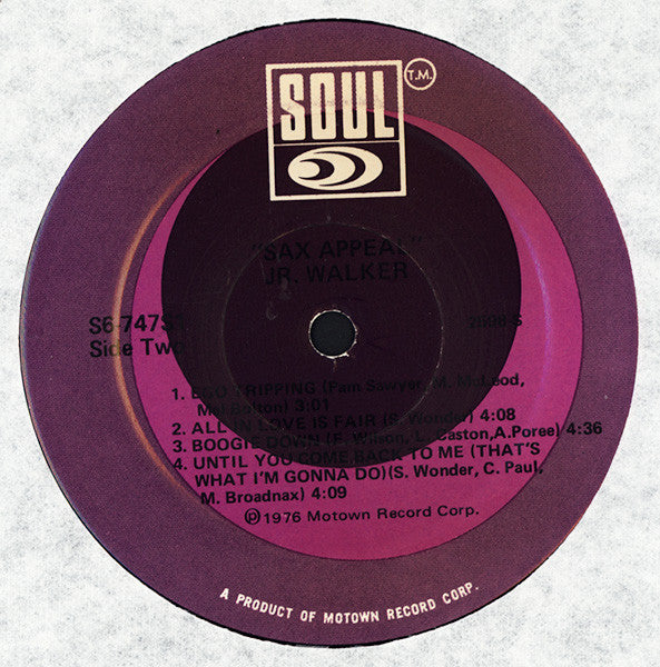 Junior Walker - Sax Appeal (LP) - Discogs image 4